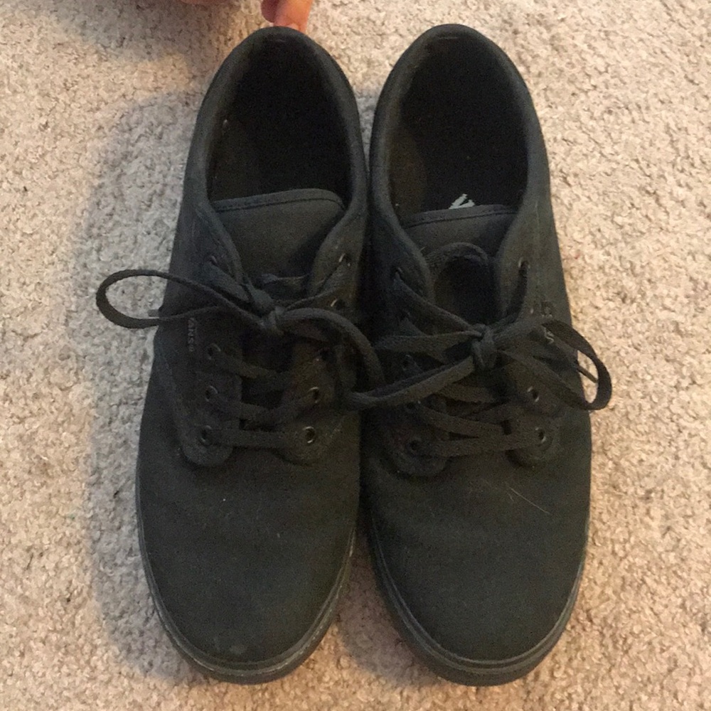 Vans Atwood black low / lo pro women’s 8.5 men’s 7